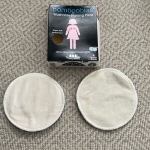 Bamboobies Ultra Absorbent Overnight Washable Nursing Pads - 1 set